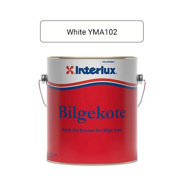 Bilgekote Marine Paint White for Interlux (1 Quart) YMA102