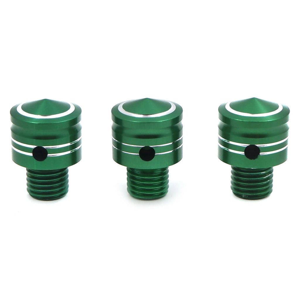 Set of 2 Motorcycle Rearview Mirror Thread Adapter Conversion Screws