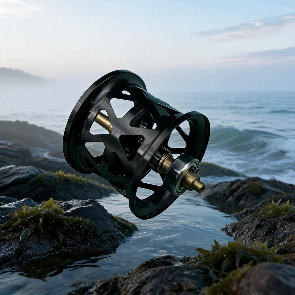Compact Hollow Spool for ABU MAX STX B4P4 JLEE Baitcasting Reels