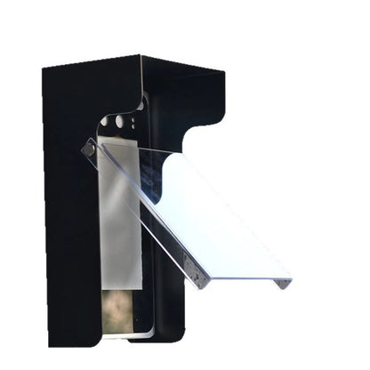 Protective Metal Flip Rain Cover with Sunshade for Doorbell Models