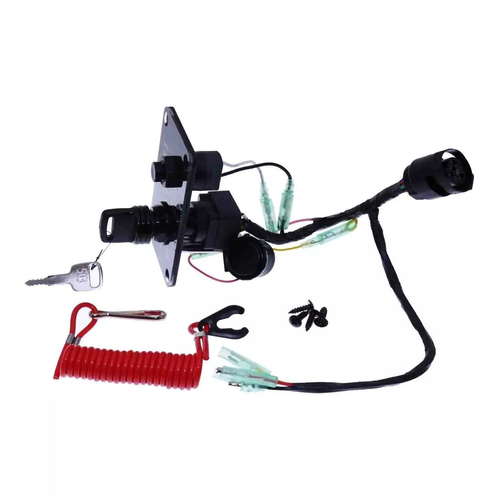 Ignition Key Switch Panel for Yamaha Outboard (704-82570-12-00, 704-82570-08-00)