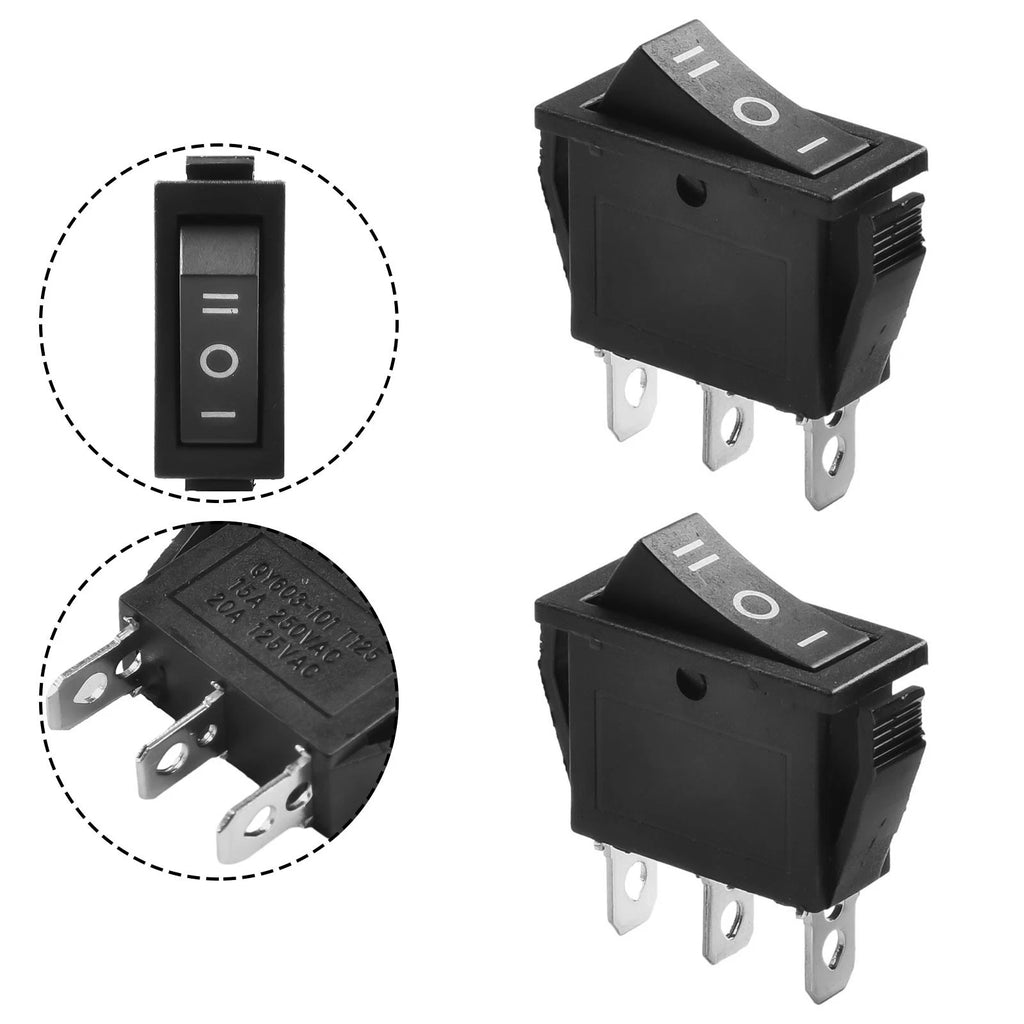 Rocker Switch for KCD3-101/3P (250VAC)