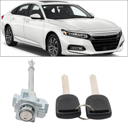 Door Cylinder Lock Left Driver Side w/2 Keys for Honda Accord Hybrid (2018–2021)