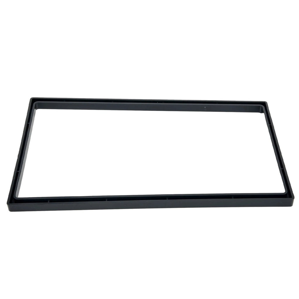 Car Radio Surround Frame for Universal 2 Din (2010–2023) - Black ABS Plastic