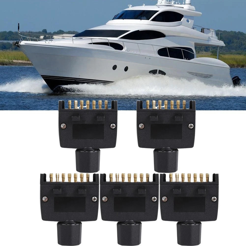 7 Pin AU Flat Trailer Adapter for Caravan Boat RVs