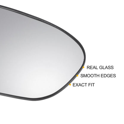 Heated Right Side Mirror Glass w/ Backing Plate for Kia Optima (2011–2015)