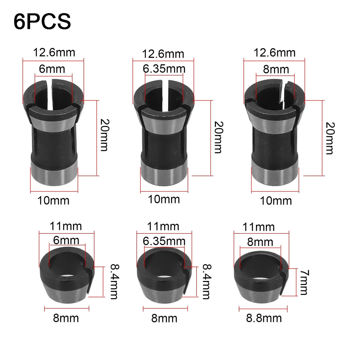 Adaptable Engraving Machine Accessories - Six Size Options Available
