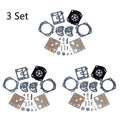 3X Carburetor Repair Kit for Husqvarna 257, 250R, Poulan 2800, 3300 (Walbro K20-HDA)