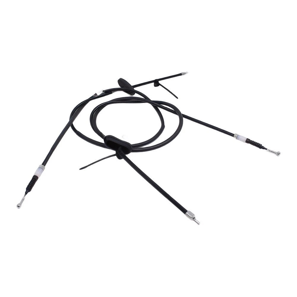 2X Silver Handbrake Cable for Chevrolet Cruze & Opel Astra J