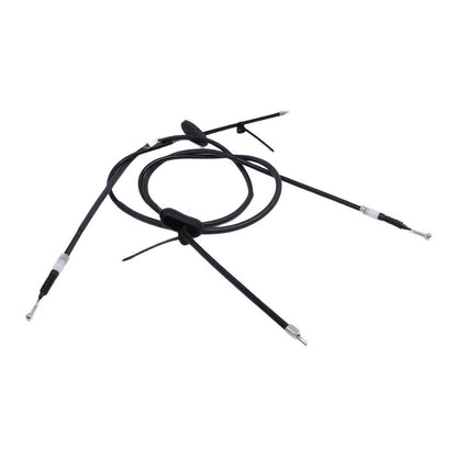 2X Silver Handbrake Cable for Chevrolet Cruze & Opel Astra J