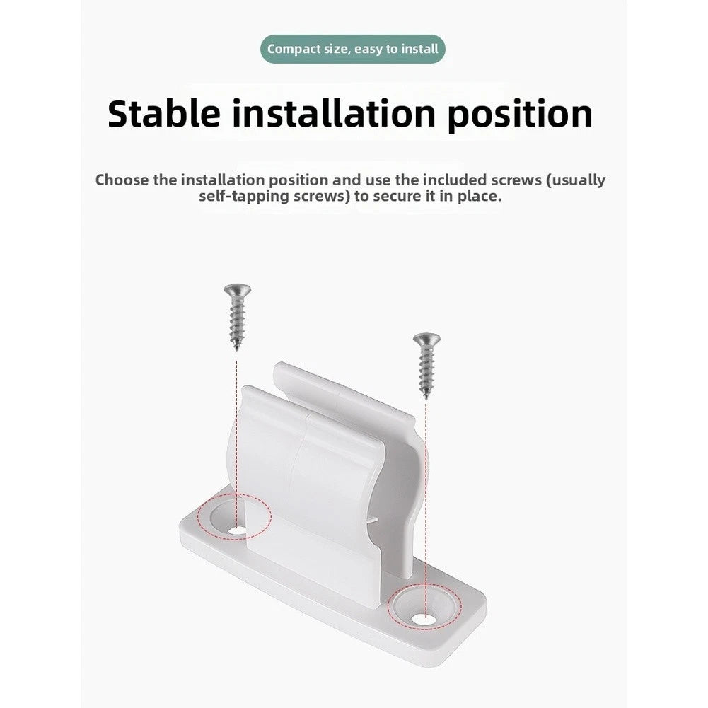 RV Awning Bracket for Handle Support 2 Pack ABS Strong Secure Mounting
