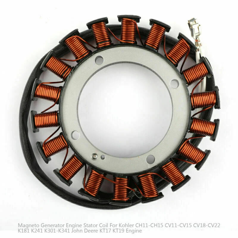 15A Stator for Kohler CV11-CV15 CV18-CV22 K181 K241 K301 (Fits 237878-S 5475509-S)