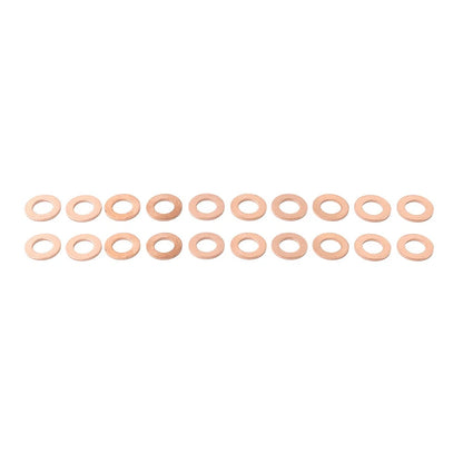 20Pcs M121.5 Copper Oil Drain Plug Gasket Seal Ring Universal
