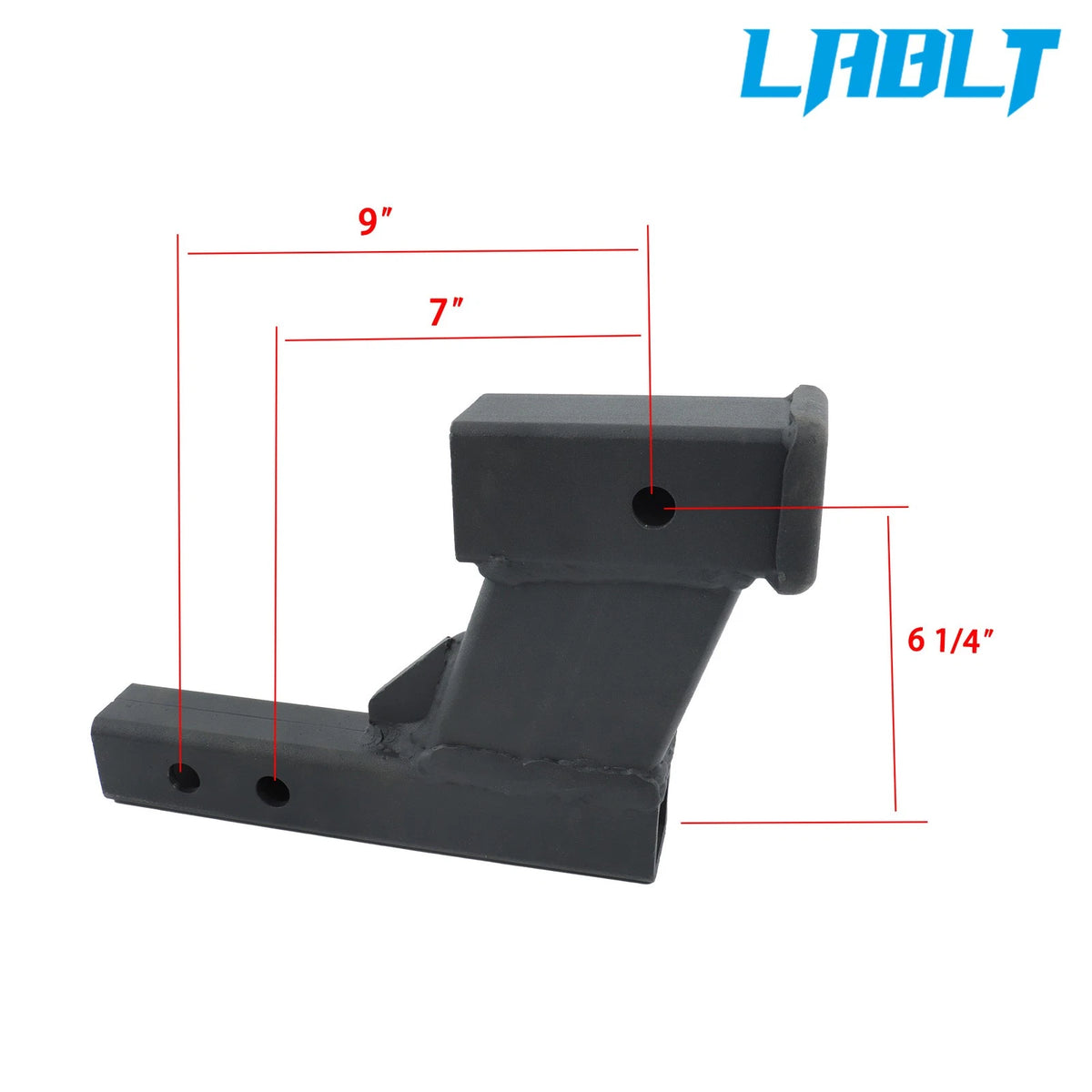 Adjustable Hitch Adapter 2 Inch Receiver for Universal Vehicles (7500LB)