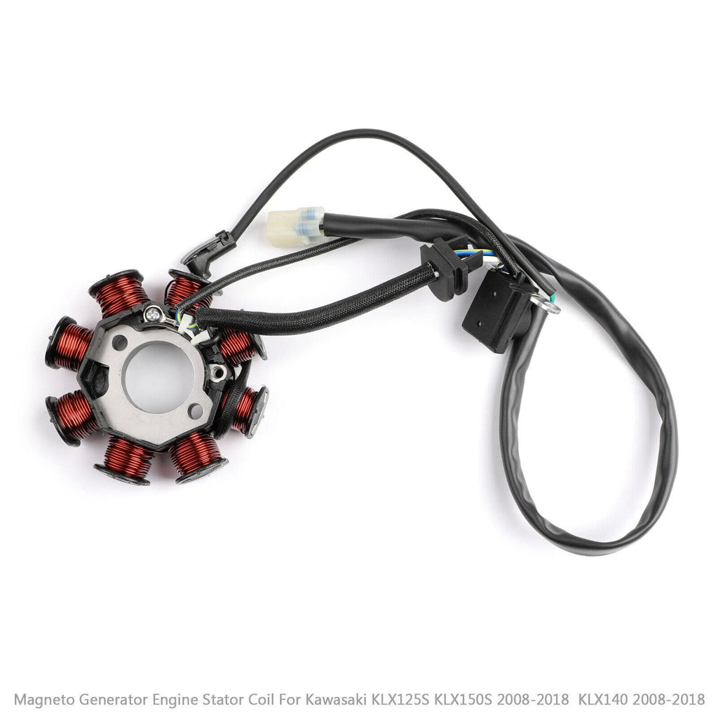 Magneto Stator for Kawasaki KLX140 KLX140L KLX140G KLX140R (2008–2026) T9