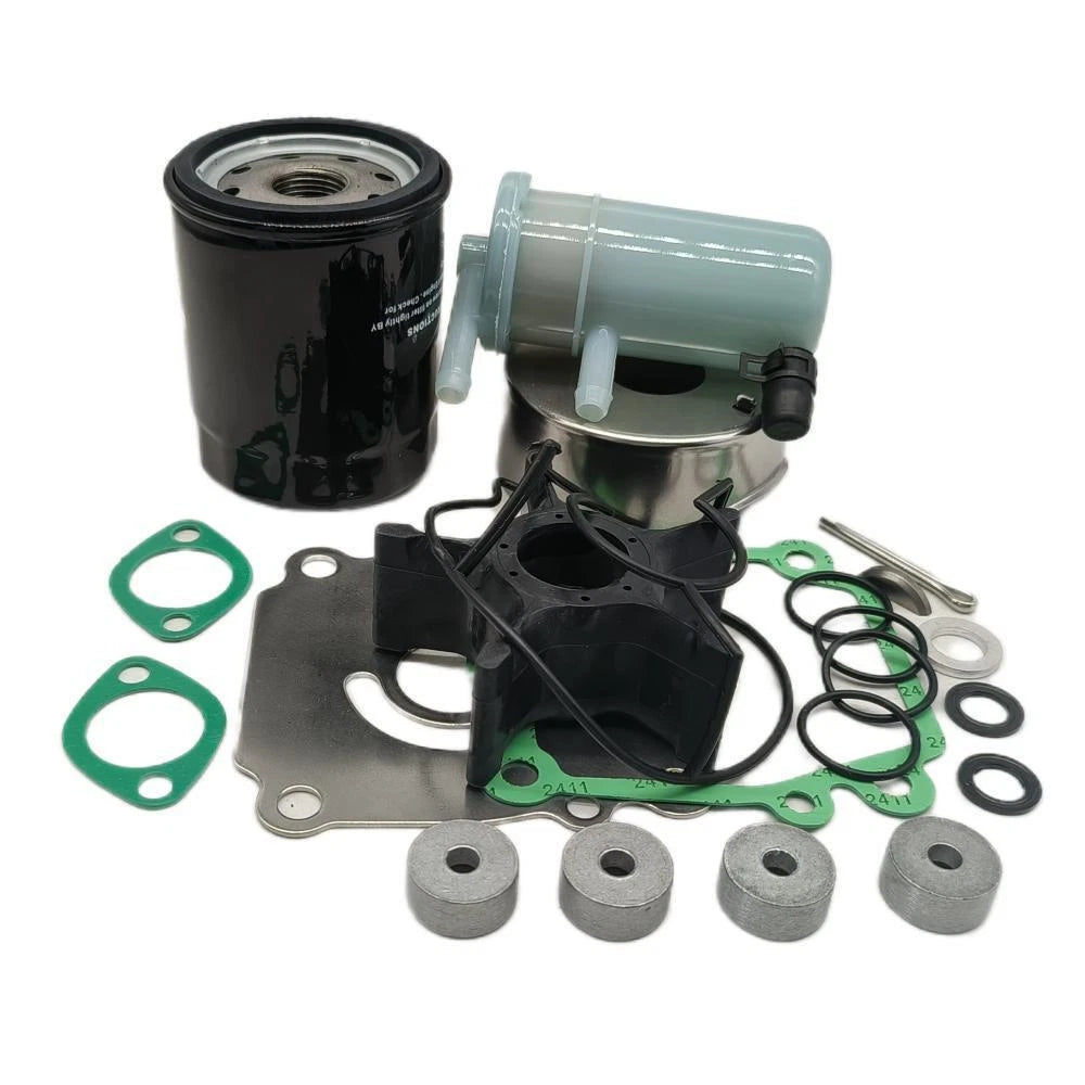 Maintenance Service Kit for Suzuki DF100 DF115 HP (17400-92840 15410-87J30)