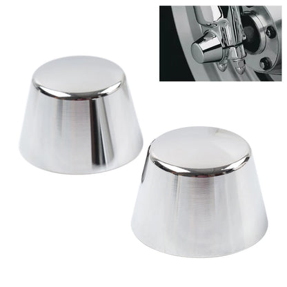 Front Axle Cap Nut Cover For Harley Touring Electra Glide Road King Softail Dyna