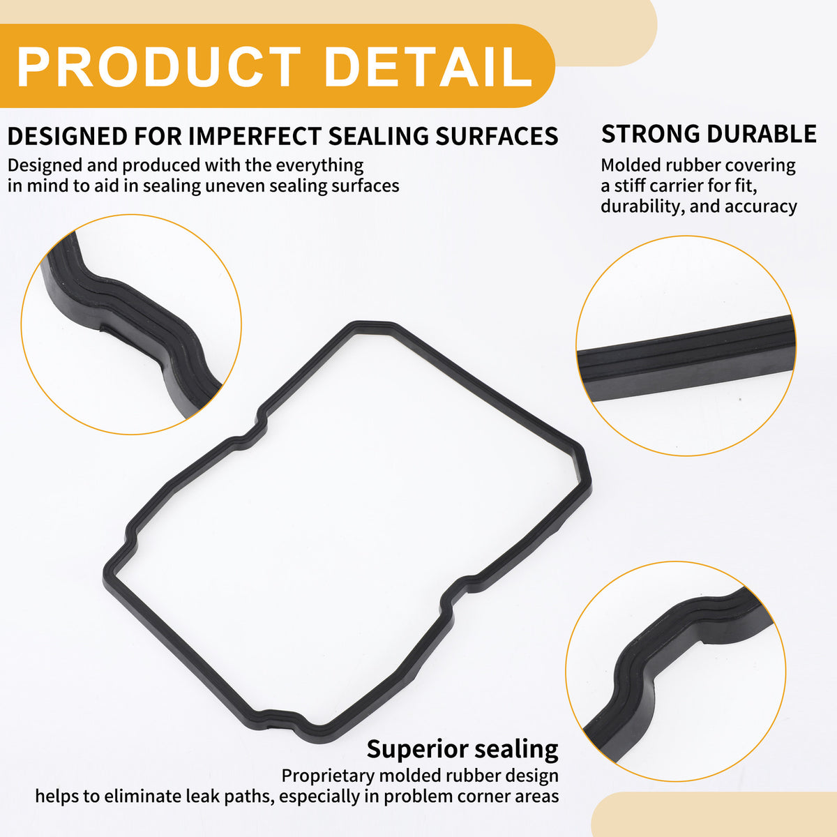Car Oil Pan Gasket Replacement for Mercedes-Benz Sprinter 2500 (2010–2018)