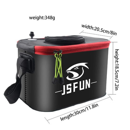 Portable Folding Fishing Bucket for Outdoor Use