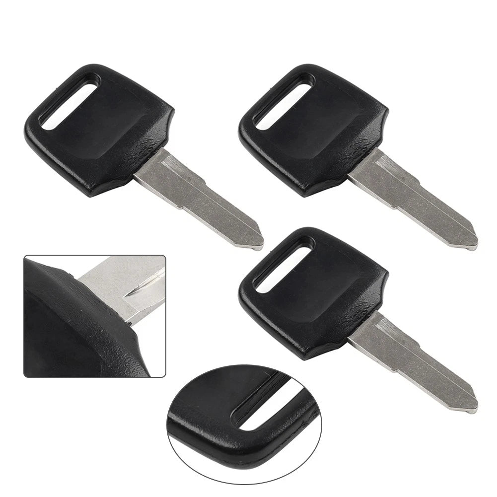 3X Uncut Blade Blank Key for Honda Dio 56 57 Z4 125 WH110 (50CC)