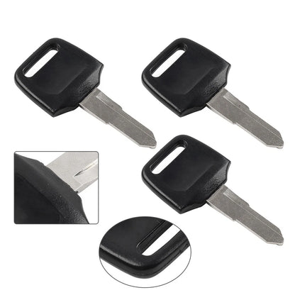 3X Uncut Blade Blank Key for Honda Dio 56 57 Z4 125 WH110 (50CC)