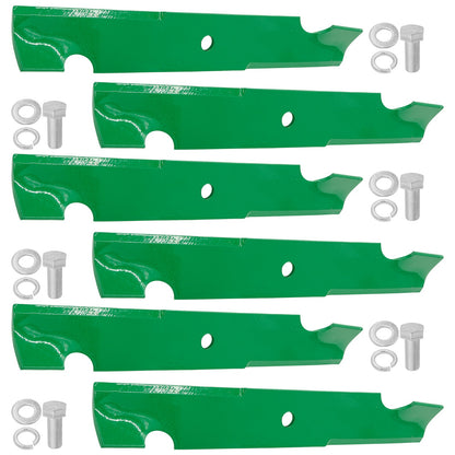 Deck Blades Heavy Duty with Bolts for Bad Boy Mowers (72 inch) (2005–2005)