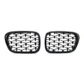 Gloss Black Front Kidney Grille for BMW 5-Series E39 (1999–2003)