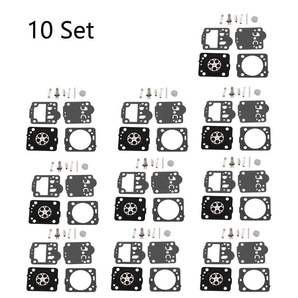 Set of 10 Carburetor Diaphragm Kit for Husqvarna 235 236 240 435 (RB-149)