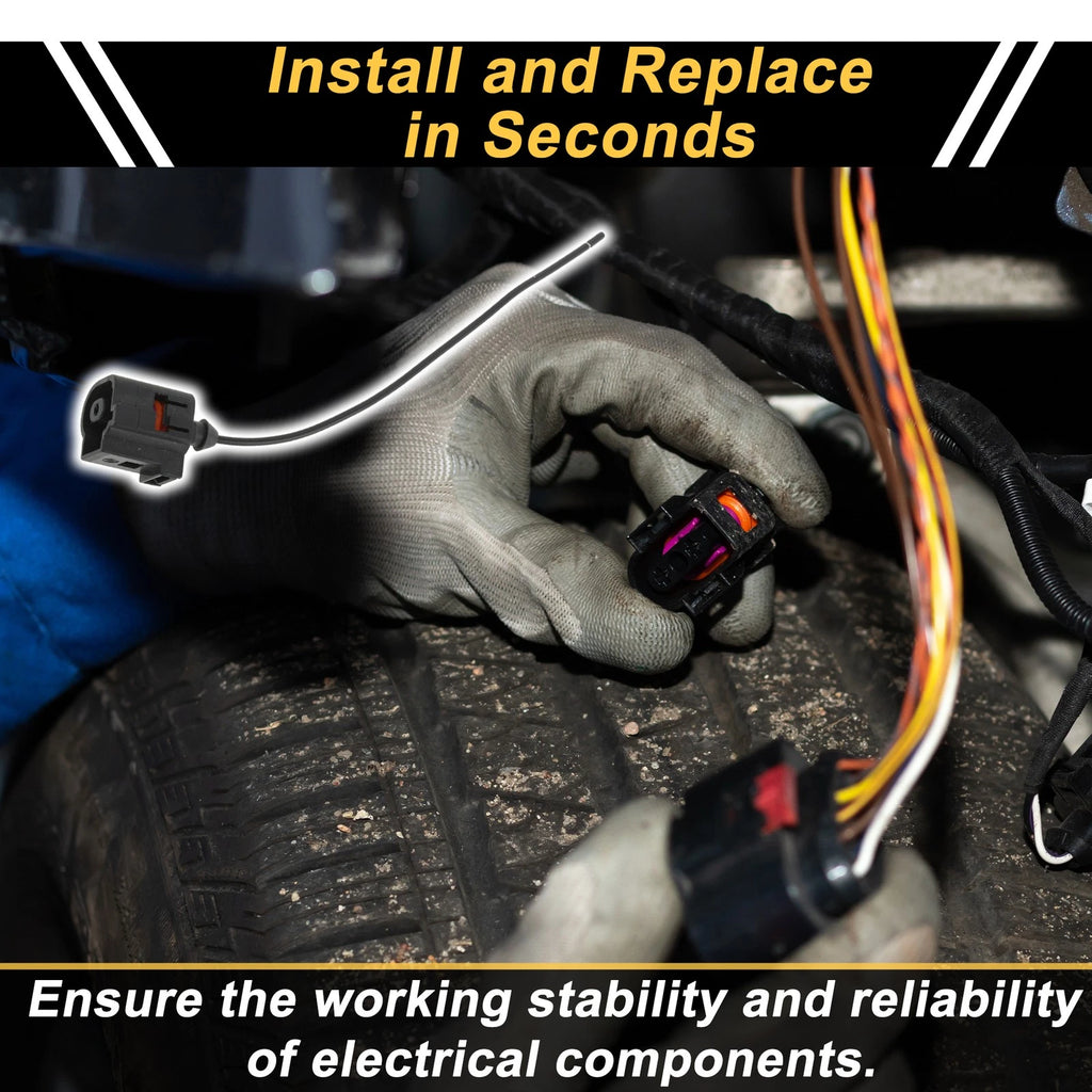 1 Pin Oil Pressure Sensor Connector Plug Replacement for Volkswagen Beetle (1998–2016)