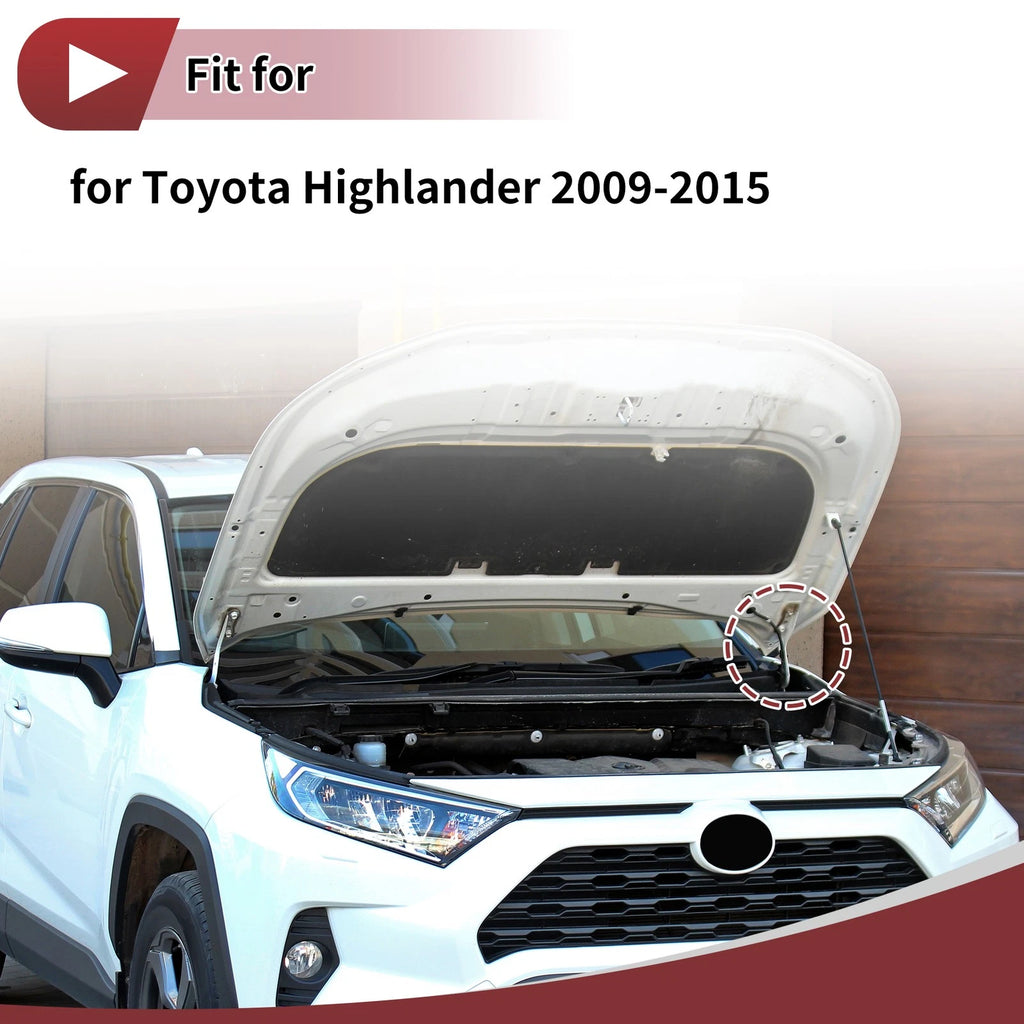 Hood Hinge Left Side OEM Replacement for Toyota Highlander (2009–2015)