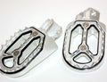 CNC Silver Footpeg Set for KTM 65SX (2000–2023) FX205