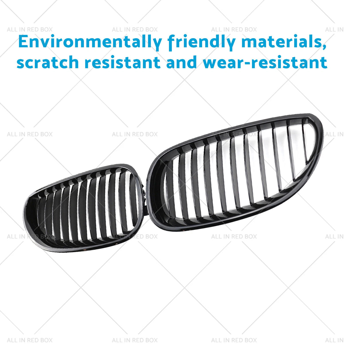 Gloss Black Front Grille for BMW 5 Series E60 E61 (2003–2010)