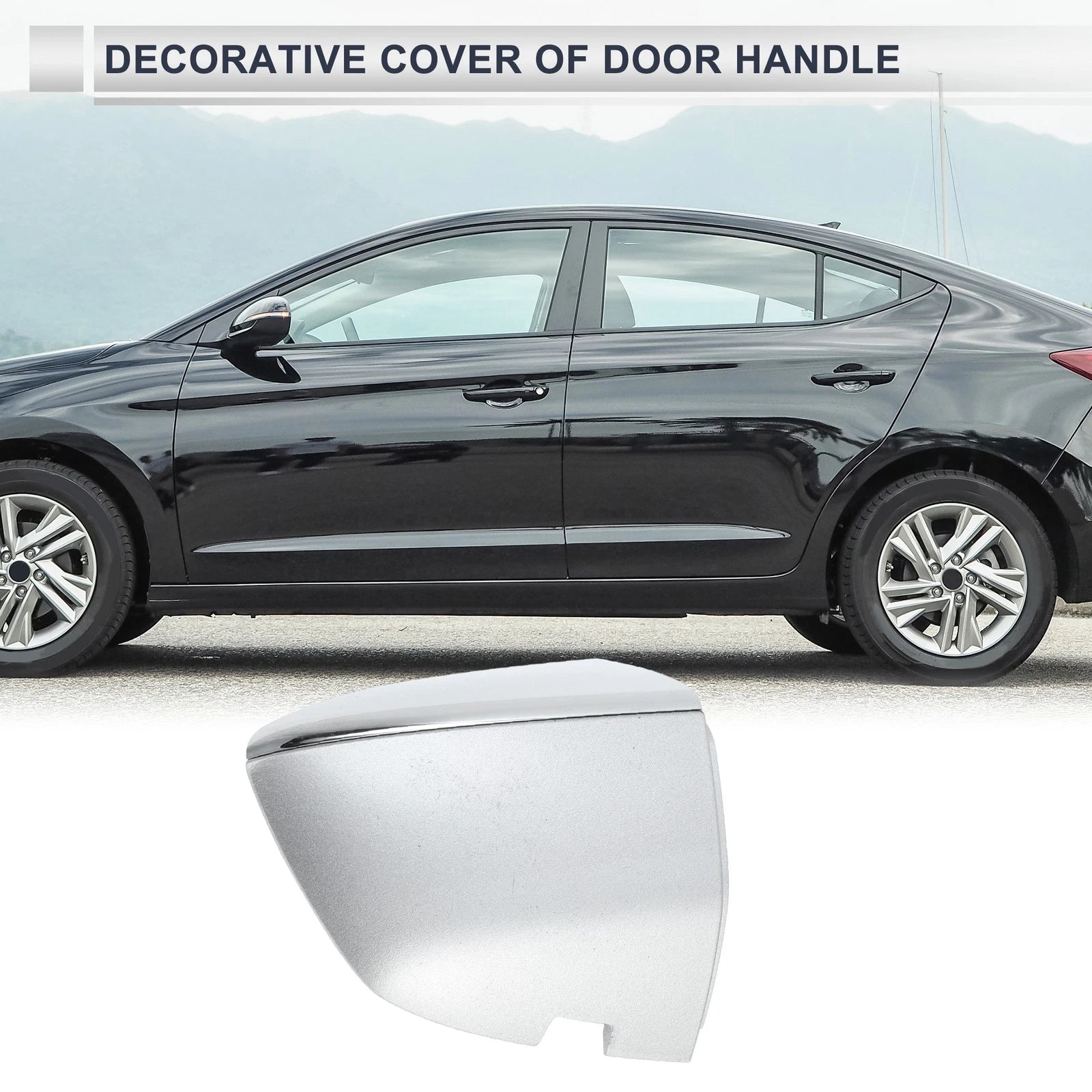 Front Right Door Handle Lock Cylinder Covers for Volkswagen Sagitta (2012–2018)