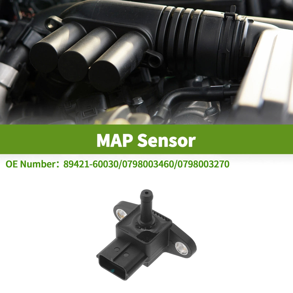 MAP Sensor No. 0798003460 for Toyota Avensis I Saloon (1997–2003)