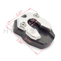 Side Pad Kickstand Extension Plate for Yamaha N-MAX155 (2015–2018) Gray