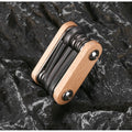 8 Function Folding Bicycle Repair Tool Kit - Hex Wrenches for Bikes