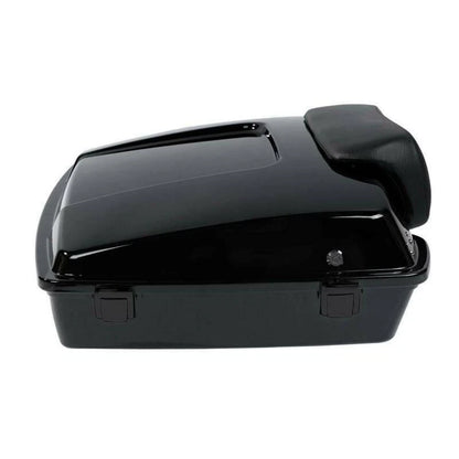 Black Razor Trunk & Solo Mount Plate for Harley Electra Glide (2009–2013)