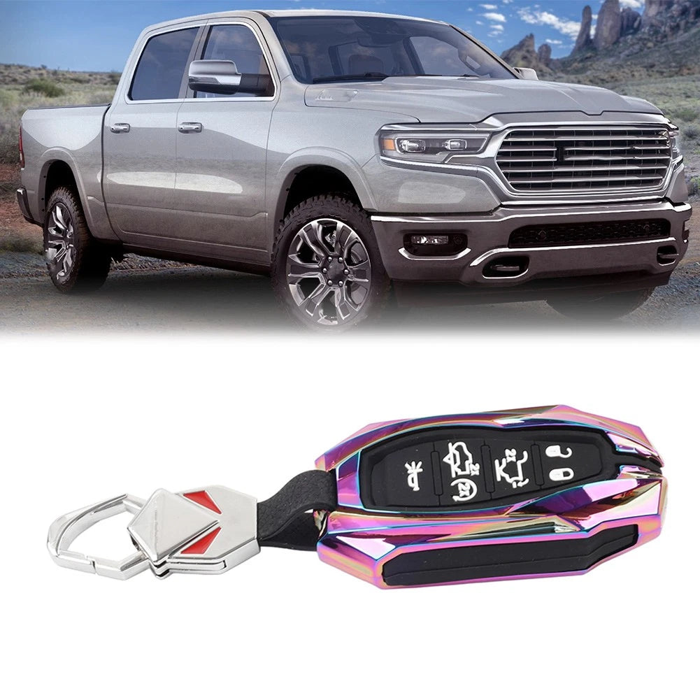 6 Buttons Remote Key Shell Case for Dodge Ram 1500 (2019–2024)
