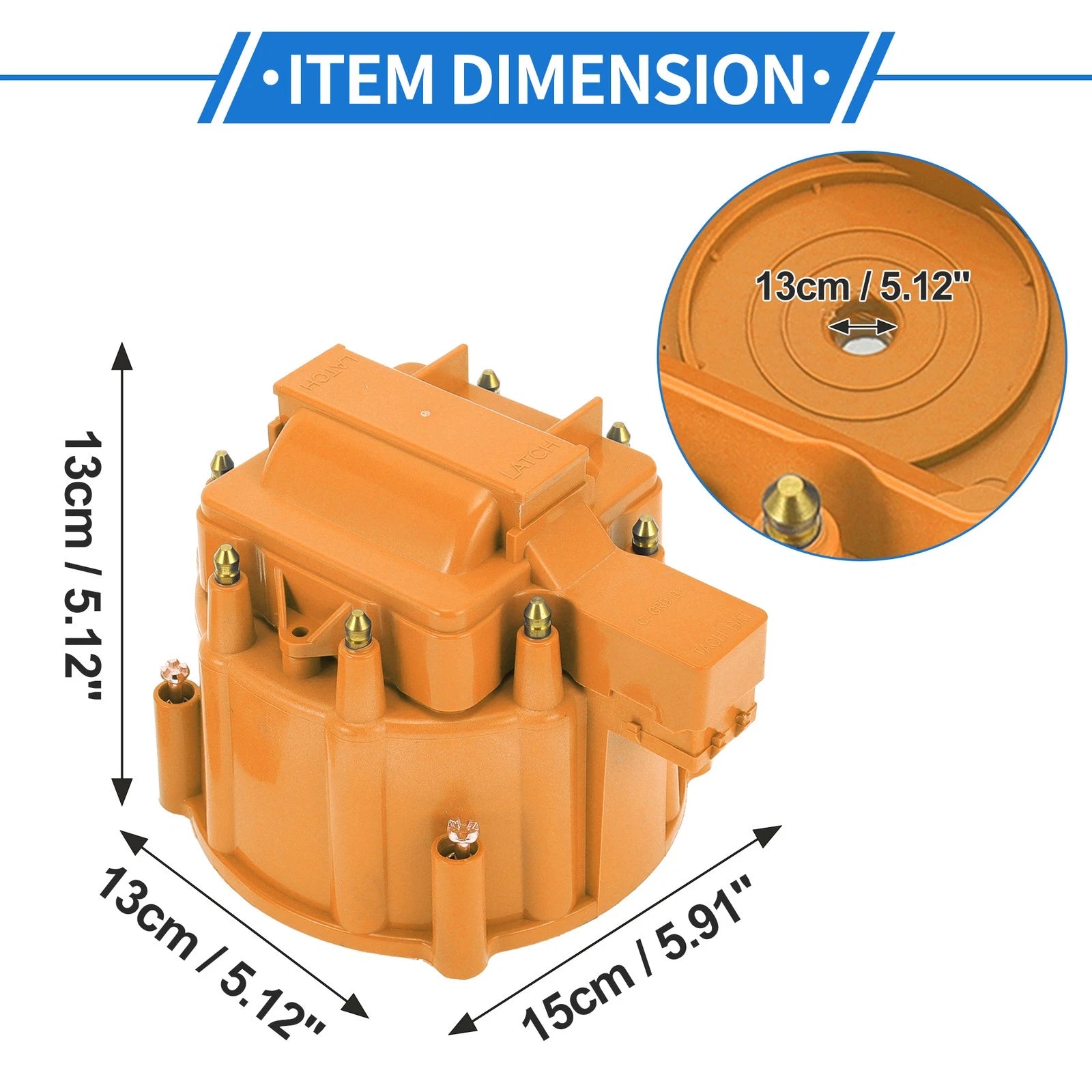 Distributor Cap Kit Replacement for Chevy for GM SBC BBC 305 327 350 396 454