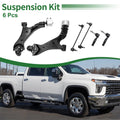 6pcs Front Suspension Control Arm Kit Replacement for Chevrolet Equinox (2005–2006)