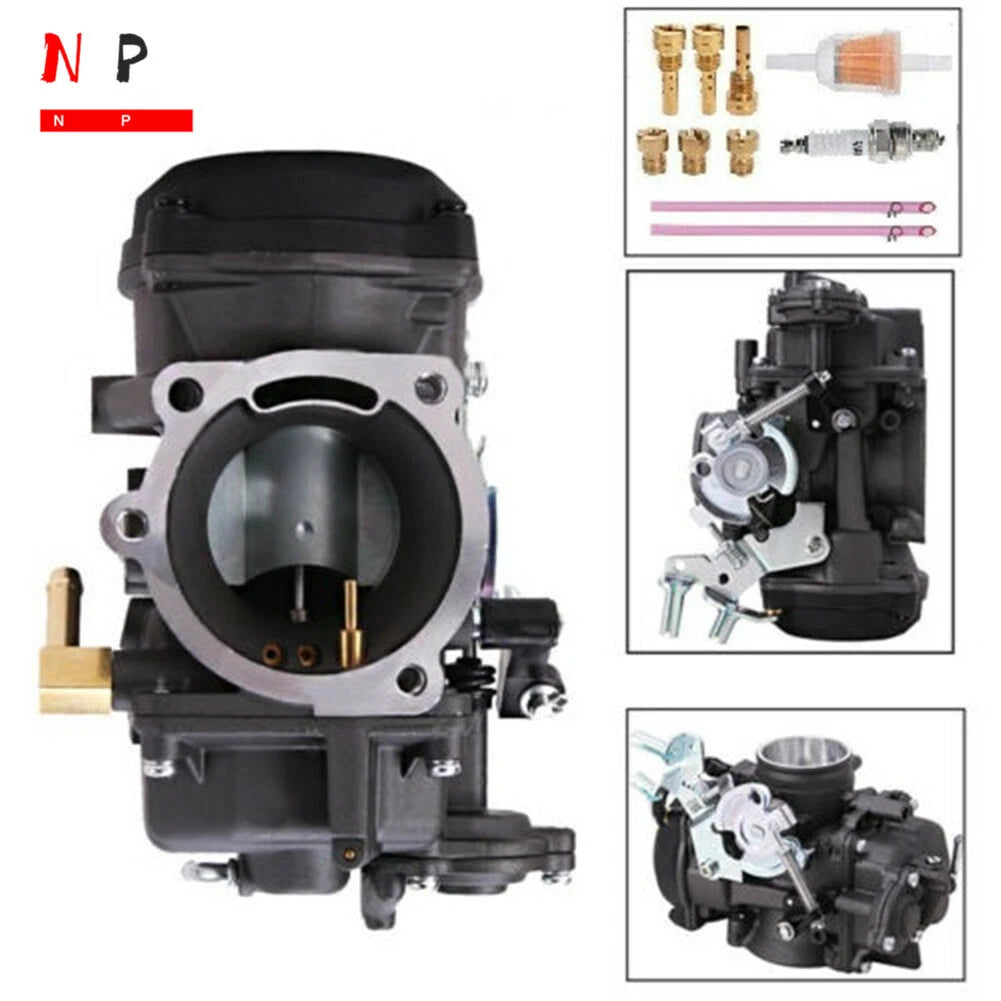 Carburetor for Harley Davidson CV40 Super Glide Sportster (1998–Present) Black