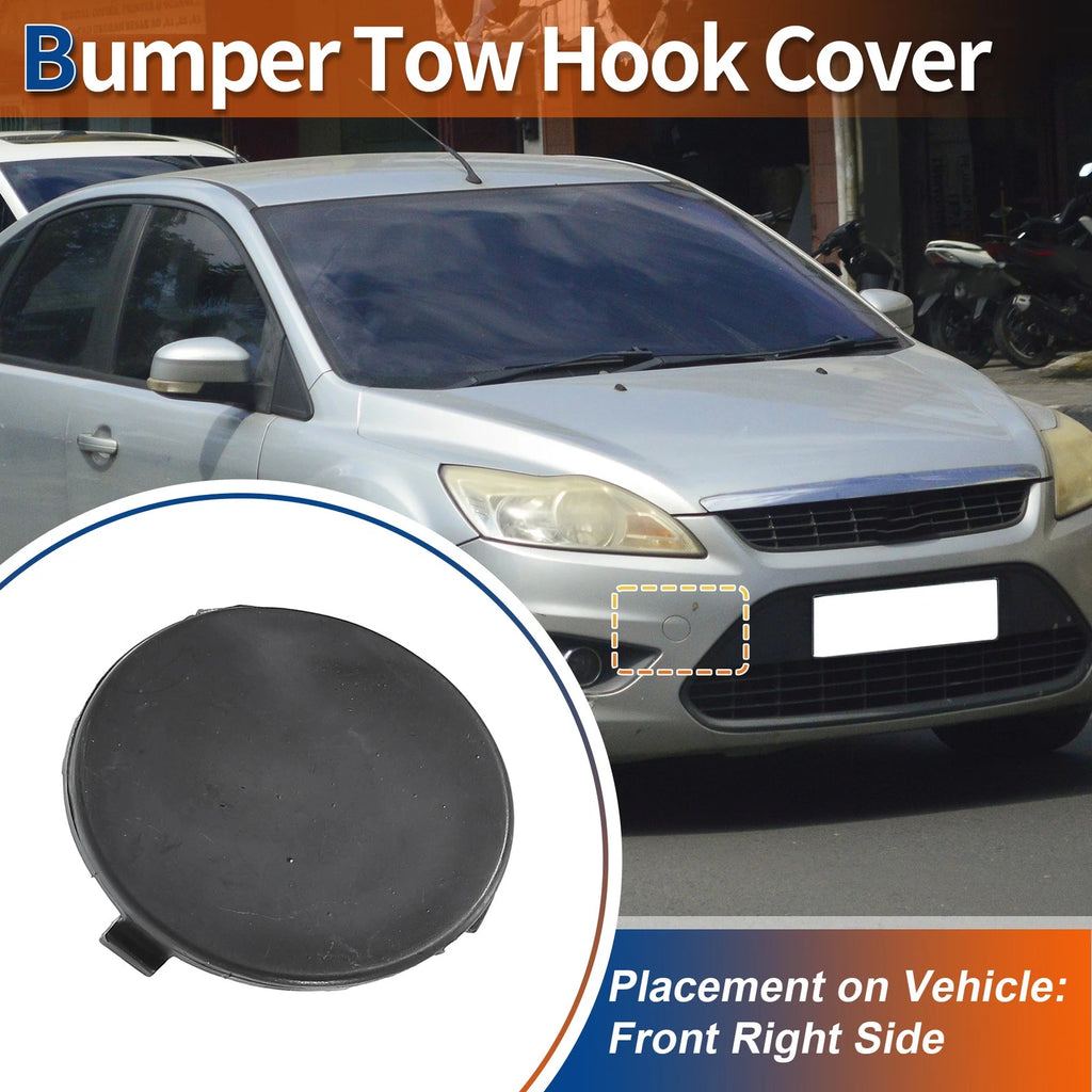 Front Tow Hook Cover Replacement for Ford Focus MK2 (2007–2011)