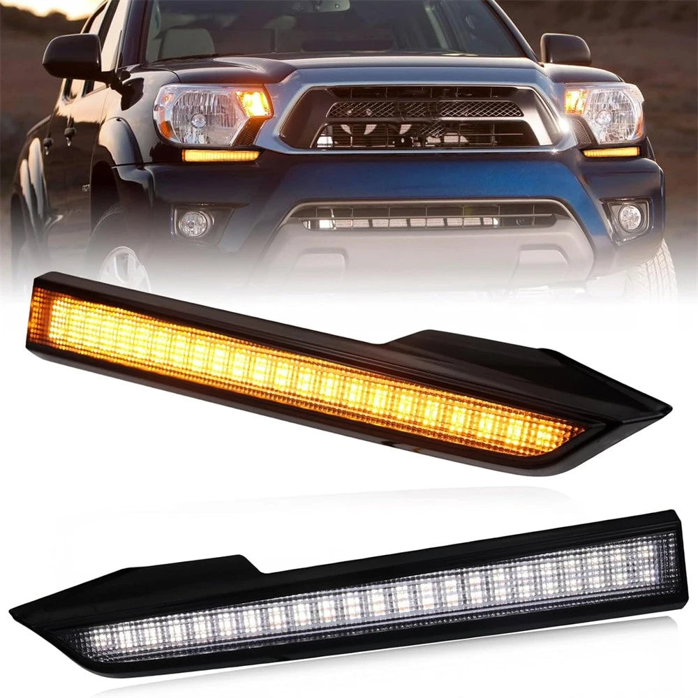 Set of 2 Front Headlights for Toyota Tacoma (2012–2015) DRL