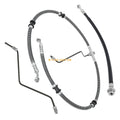Front Brake Hose Line and Pipe Kit for Yamaha Kodiak 450 4x4 (2003–2006)