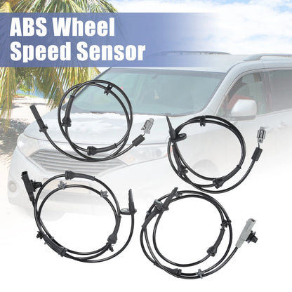 ABS Wheel Speed Sensor Set of 4 No. 47900ZX70A for Nissan
