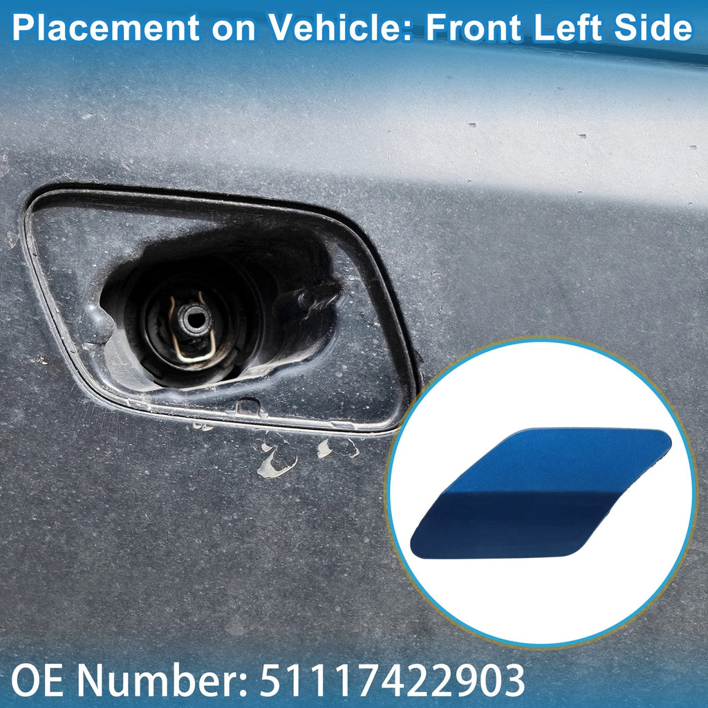 Windshield Washer Nozzle Cover Left for BMW X6 (2015–2019)