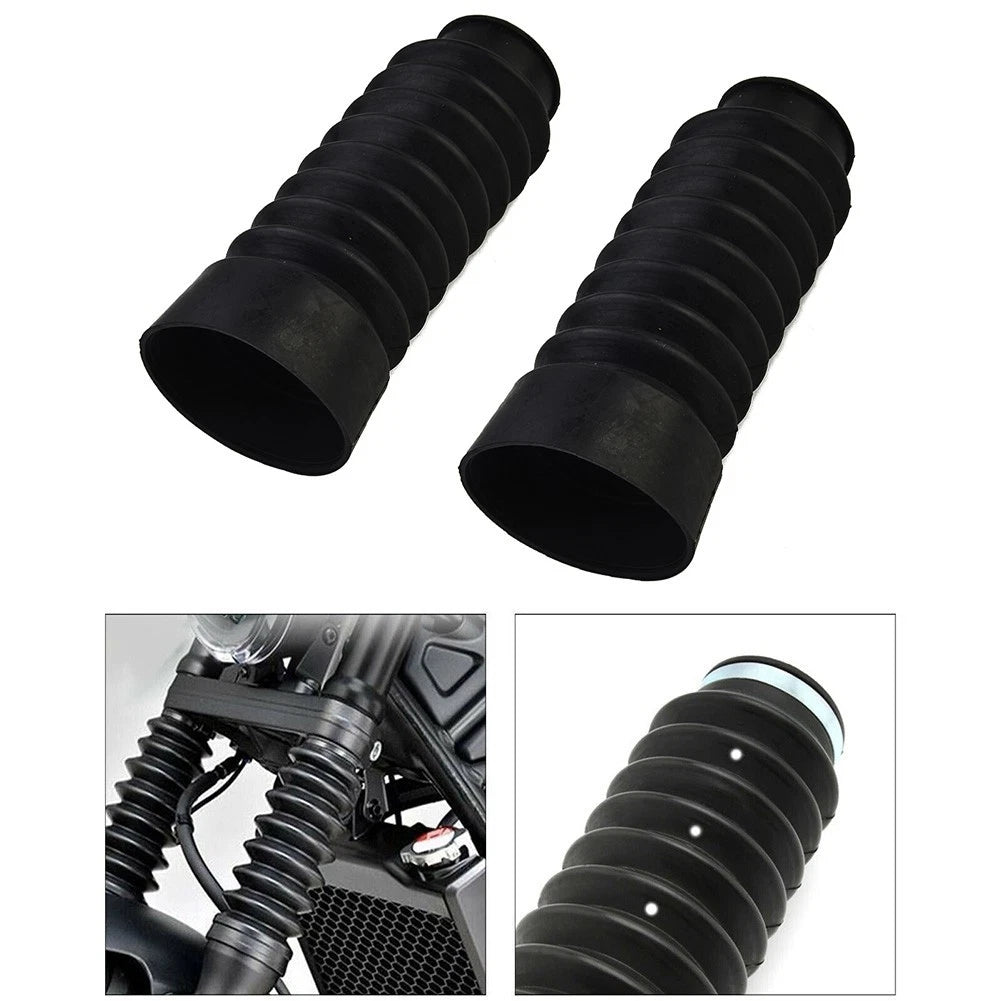 Rubber Fork Cover Gaiters for For Rebel