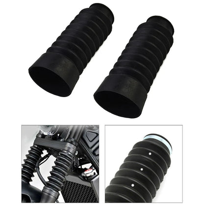 Rubber Fork Cover Gaiters for For Rebel