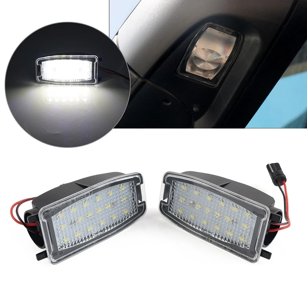 Side Rearview Mirror Puddle Light for Land Rover LR2 LR3 LR4 Range Rover Sport (2007–2016)