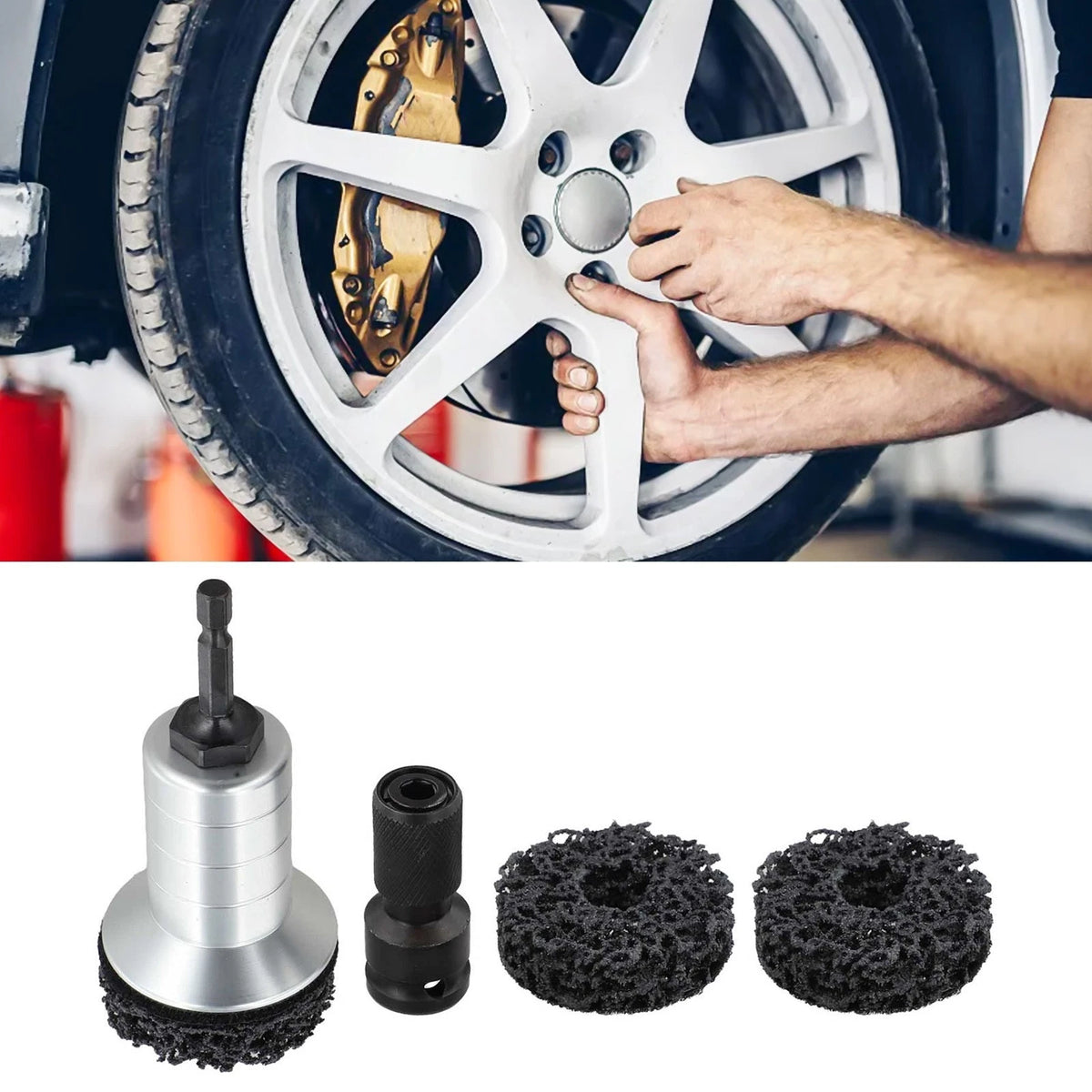 Brake Disc Cleaner Tool for Automotive Maintenance